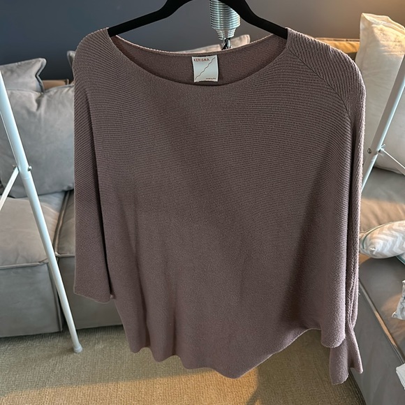 Dusty rose colored dolman sweater - Picture 1 of 2